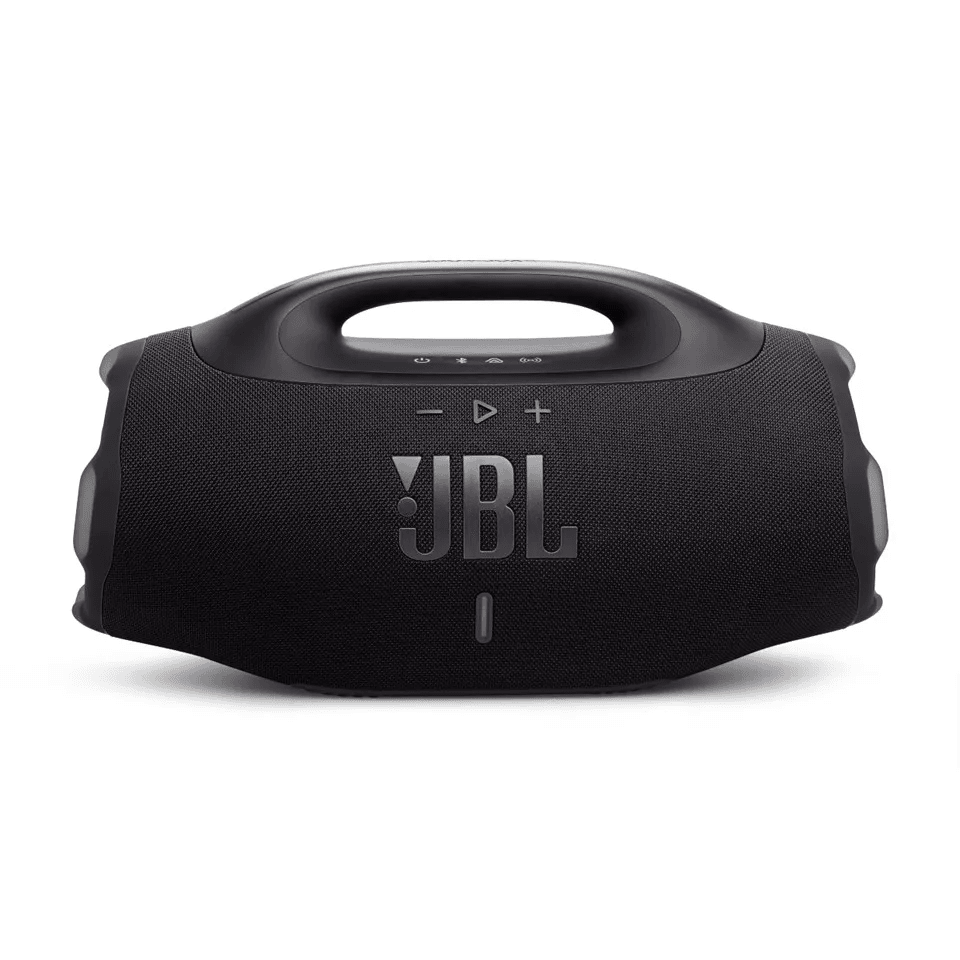 Bocina Jbl Boombox 4 bluetooth portátil inalámbrica resistente al agua y al polvo Ip68 negro
