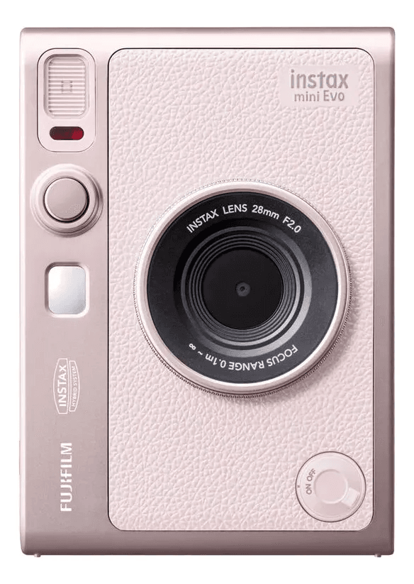 Cámara Instantánea Híbrida Fujifilm Instax Mini Evo Rosa Suave